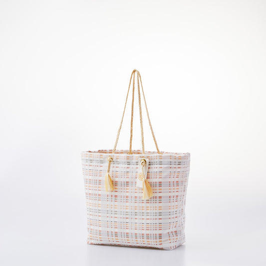 【西陣織】山口成織物 シルク１００%  毎日使える ミニトートバッグ